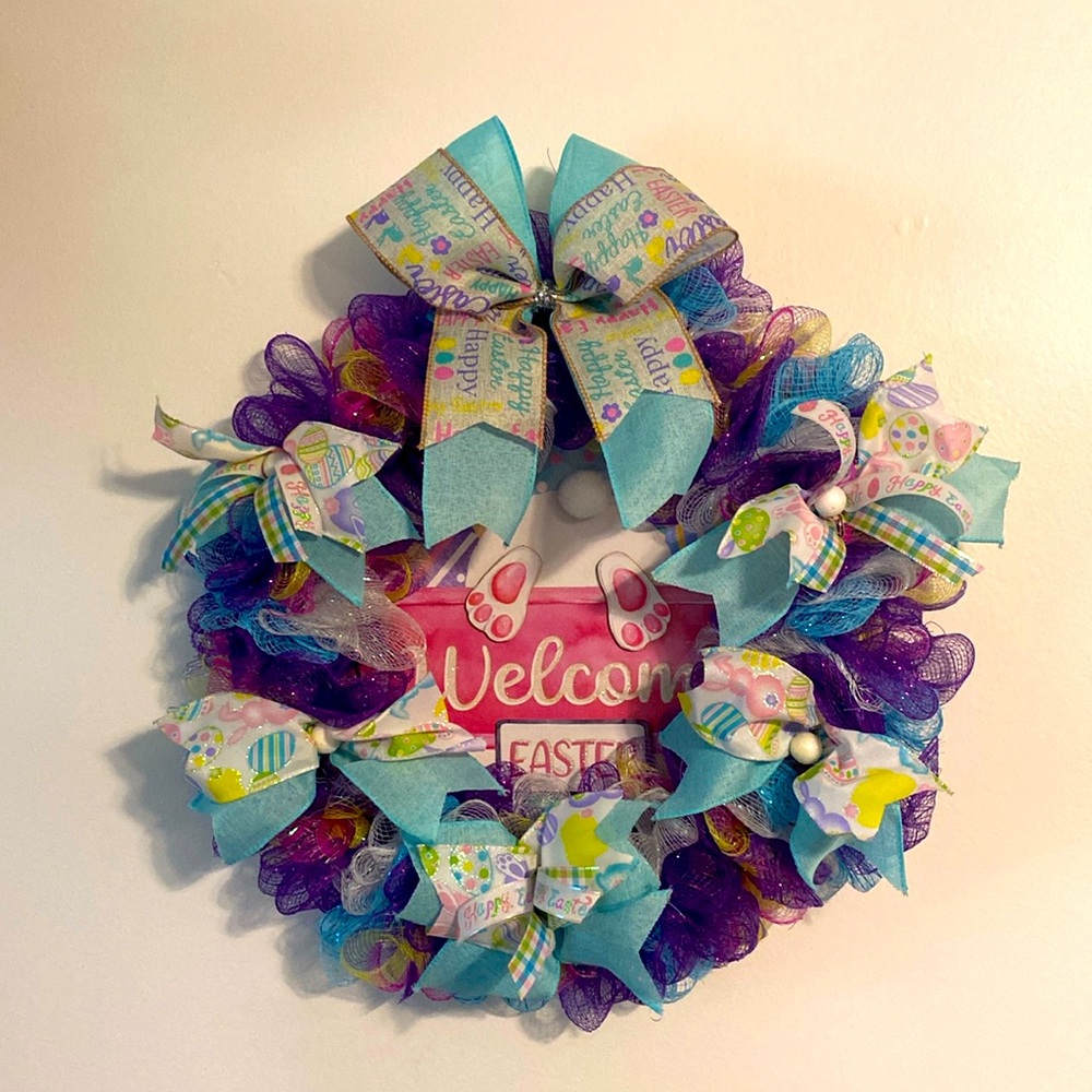 Easter Bunny Wreath